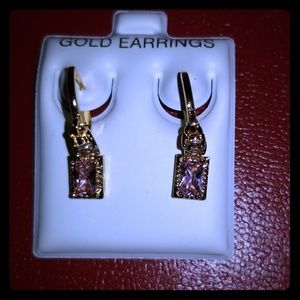 Gold fashion earrnings